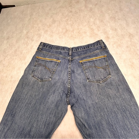 Cruel Girl Straight Leg Blue Jeans with Authentic Denim Texture - Picture 2 of 10